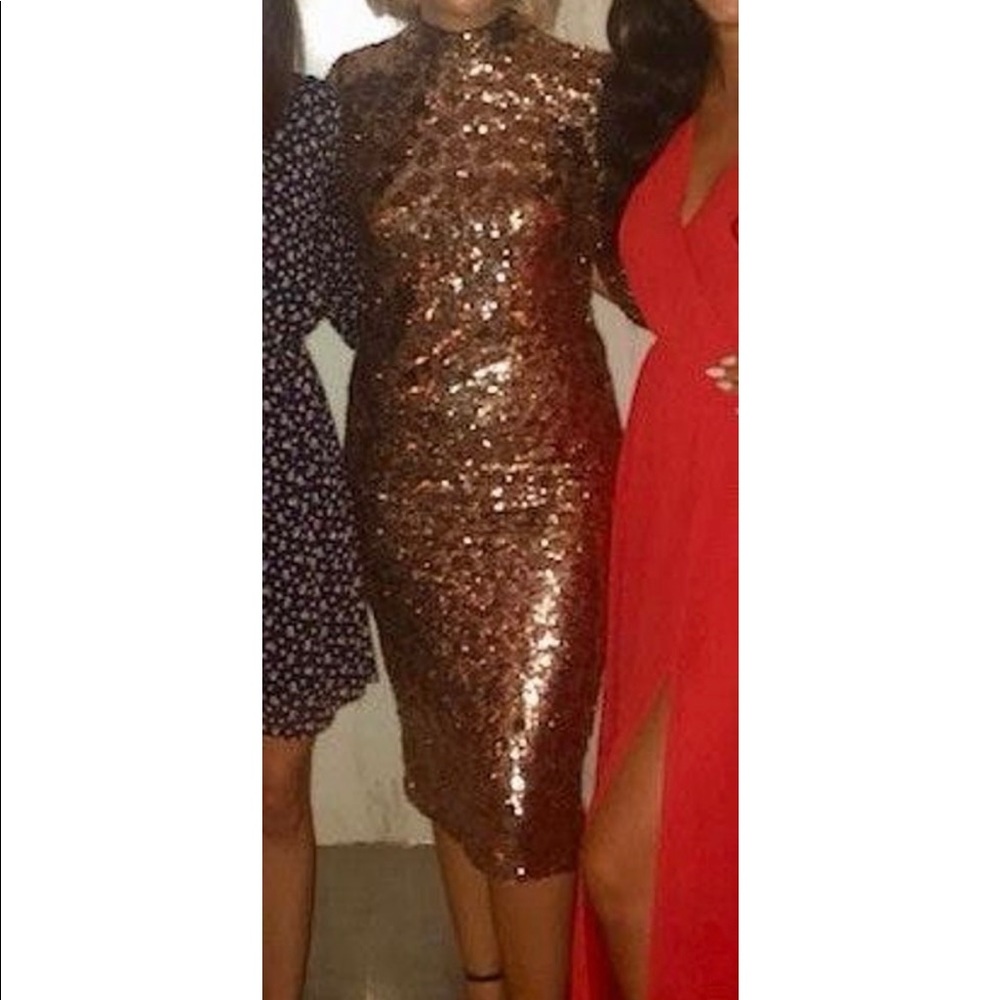 Asos sequin dress